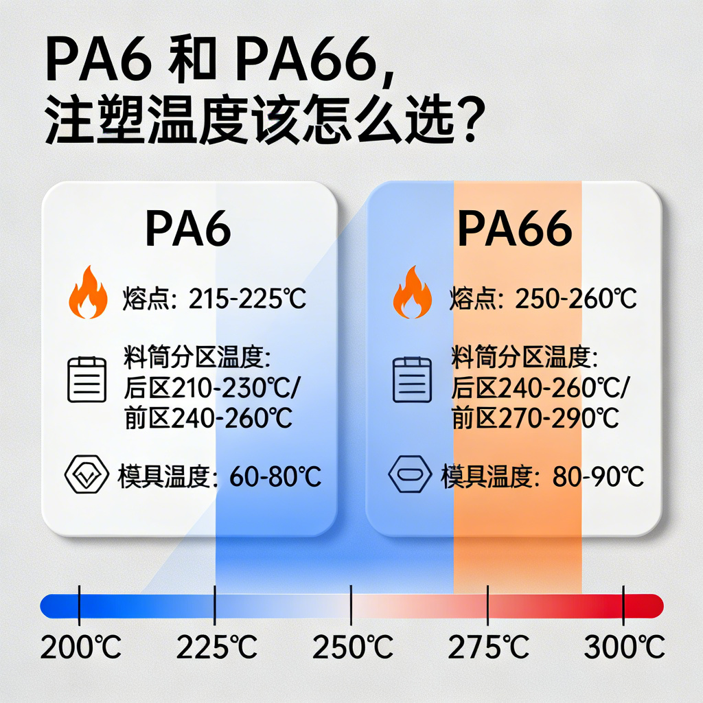 PA6和PA66，注塑溫度該怎么選？
